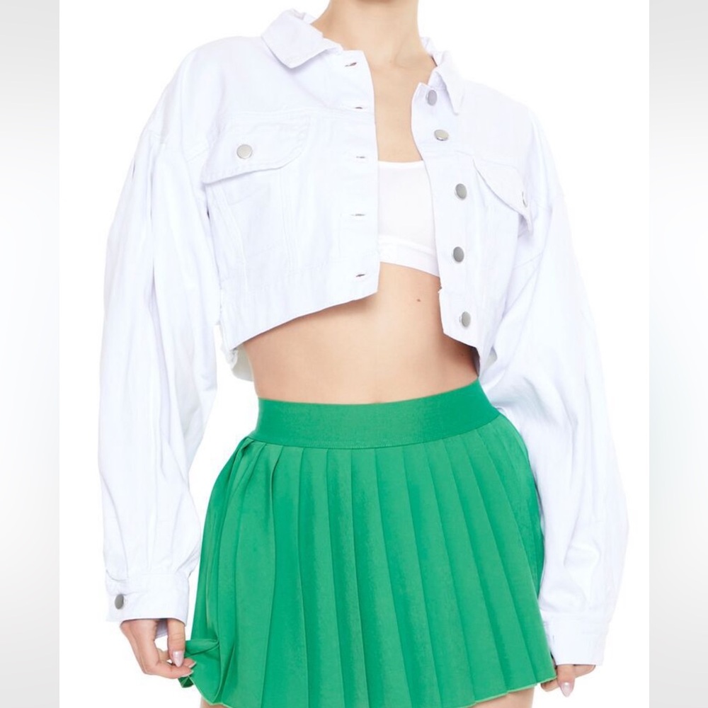 Cropped Denim Jacket - Picture 5 of 7